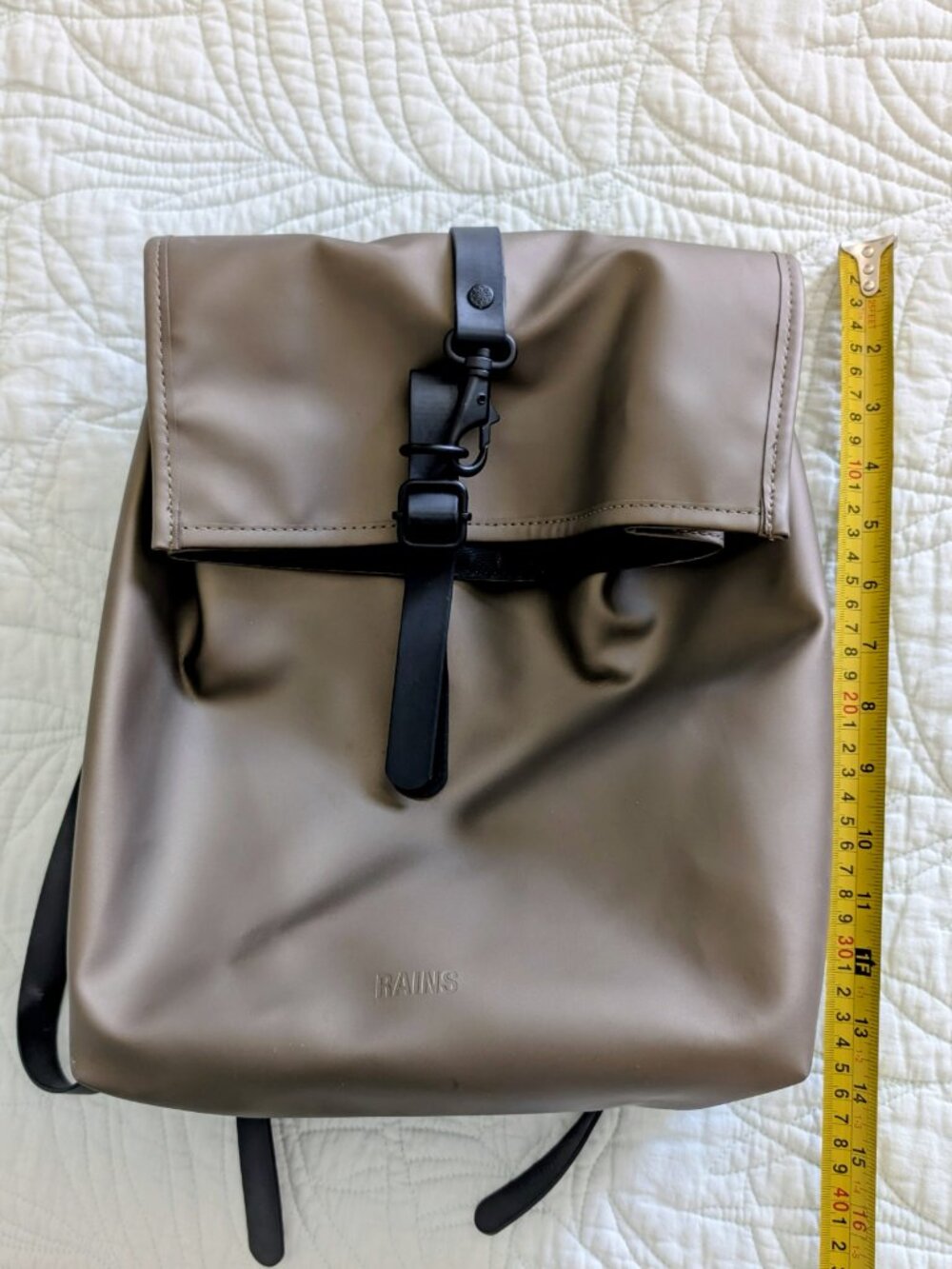 Rains Danish Mini Backpack Waterproof Commuter Rucksack Gender Neutral Cycling